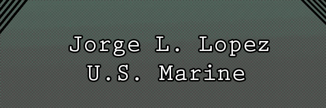 Jorge L. Lopez Banner